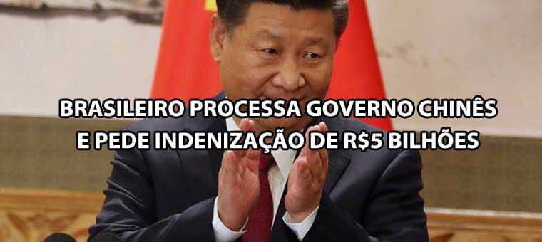 Brasileiro processa governo chins e pede indenizao de R$5 bilhes