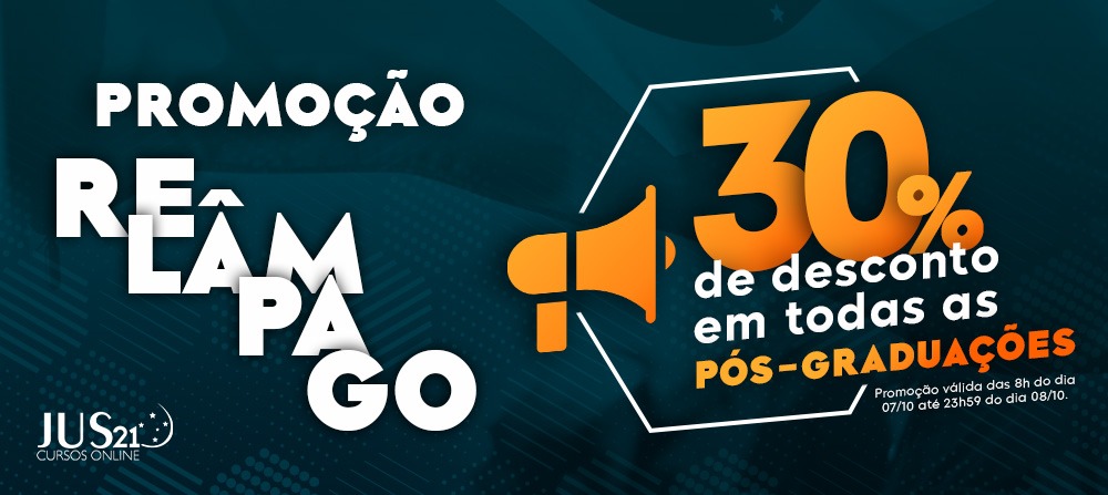 ltimo dia da Promoo Relmpago: todas as ps-graduaes com 30% de desconto