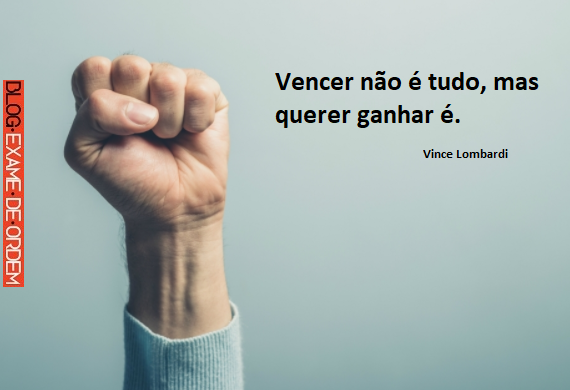 Vencer no  tudo, mas querer ganhar : F e resilincia no Exame de Ordem