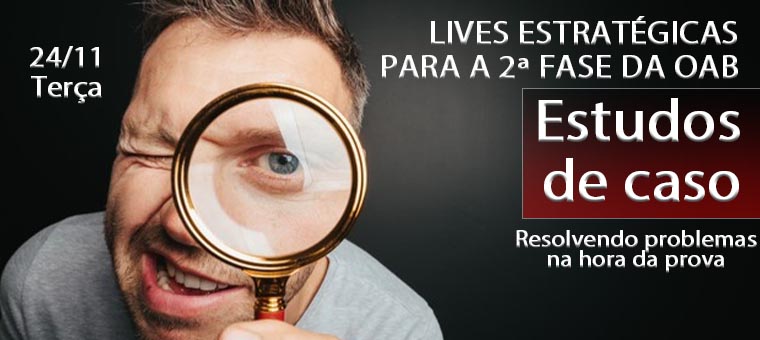 Live 21h: Estudos de caso - Resolvendo problemas na hora da prova