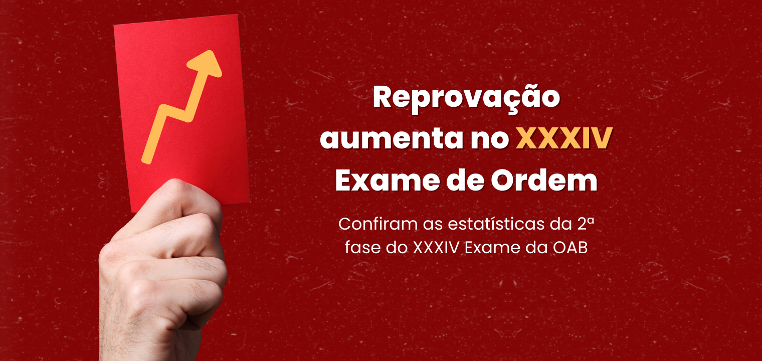 Reprovao aumenta no XXXIV Exame de Ordem