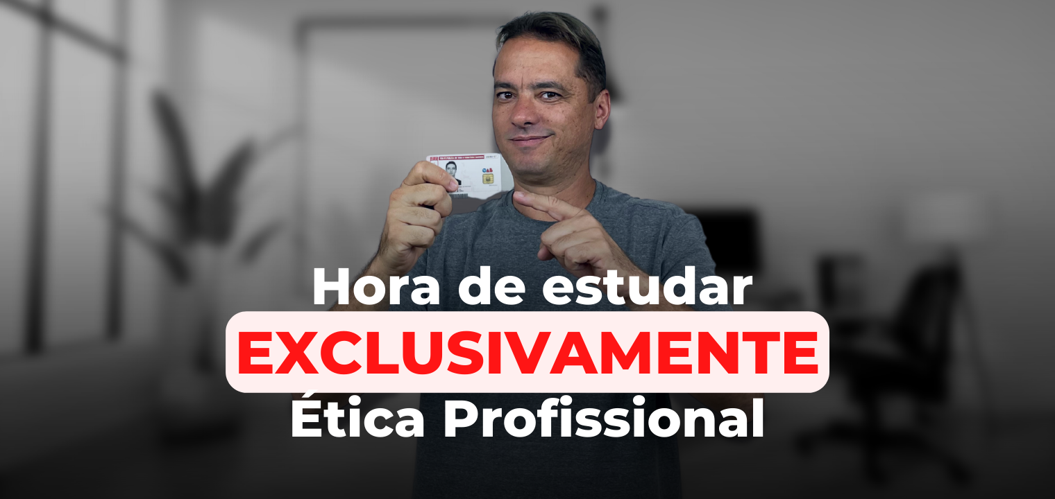  hora de estudar EXCLUSIVAMENTE tica Profissional