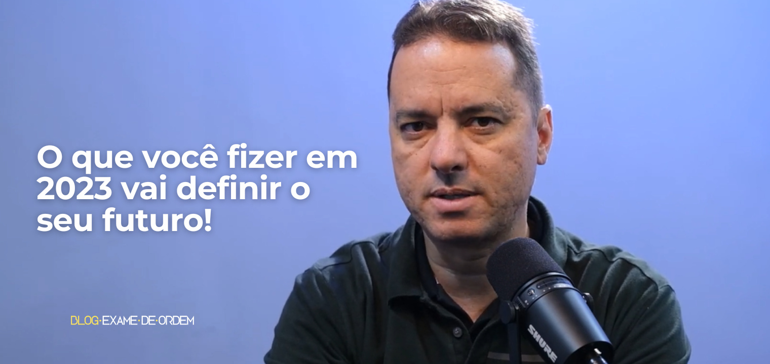 O que voc fizer em 2023 vai definir seu futuro!