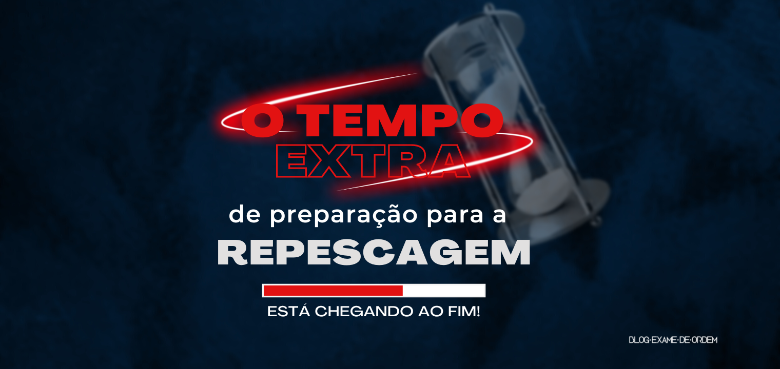 O tempo extra de preparao para a repescagem est chegando ao fim!