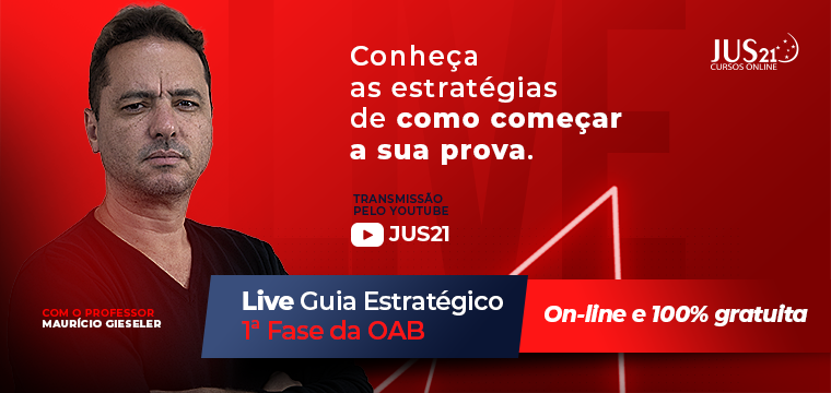 Prxima quinta s 17h, o Guia Estratgico da 1 fase da OAB