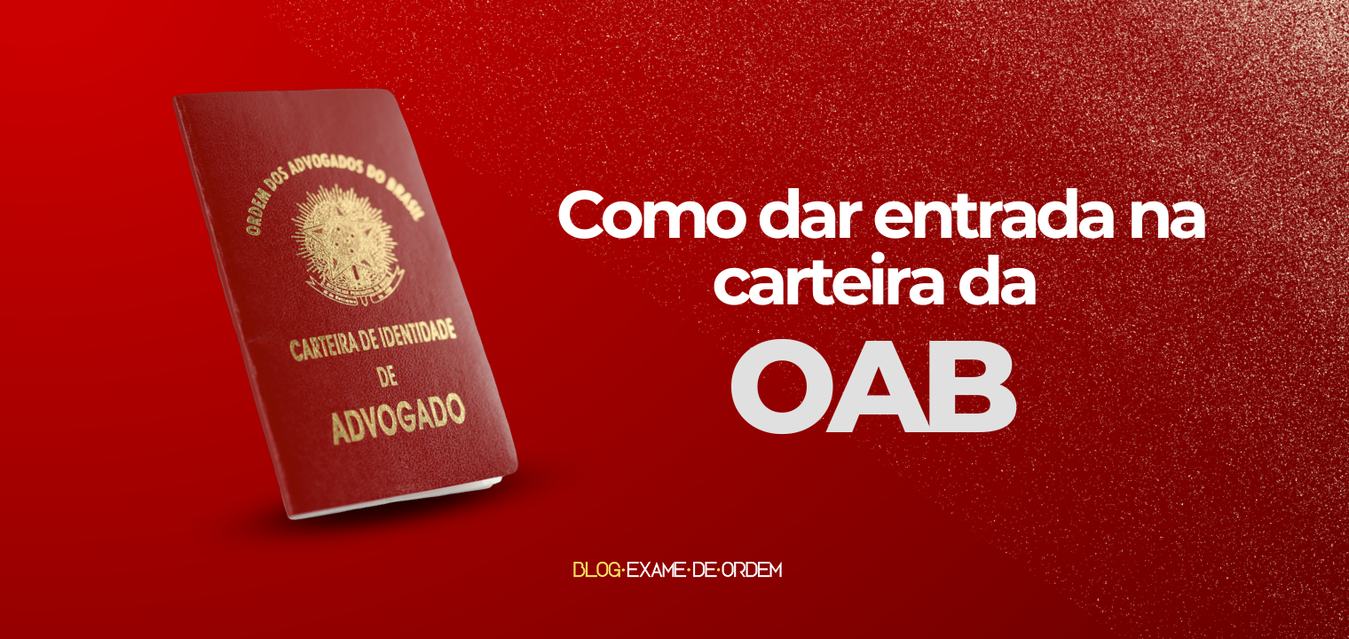 Como pegar a carteira da OAB?