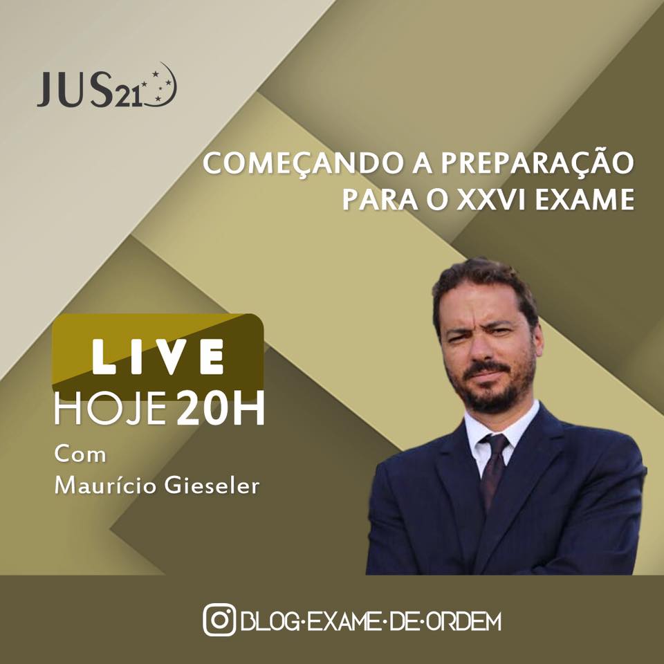 Como iniciar a preparao para o XXVI Exame da OAB!