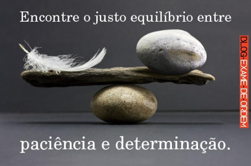 O justo equilíbrio O justo equilíbrio