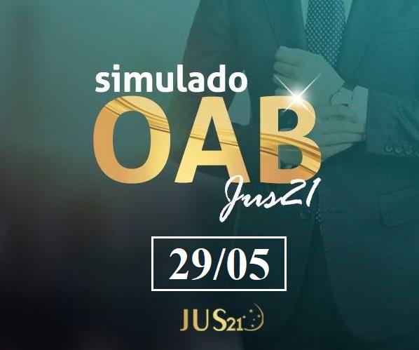 Simulado para o XXVI Exame de Ordem será na próxima terça-feira! Simulado para o XXVI Exame de Ordem será na próxima terça-feira!