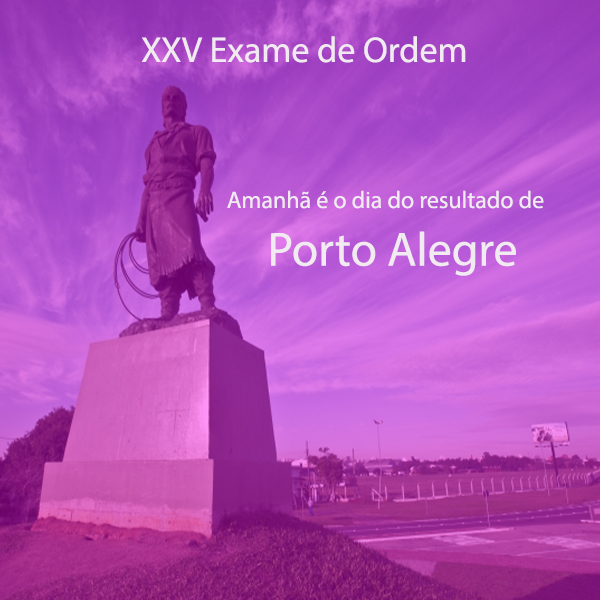 Amanhã é o dia do resultado de Porto Alegre Amanhã é o dia do resultado de Porto Alegre