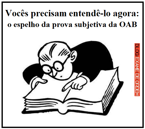 Vamos entender o espelho da prova? Vamos entender o espelho da prova?