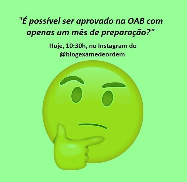 É possível ser aprovado com apenas um mês de preparação? É possível ser aprovado com apenas um mês de preparação?