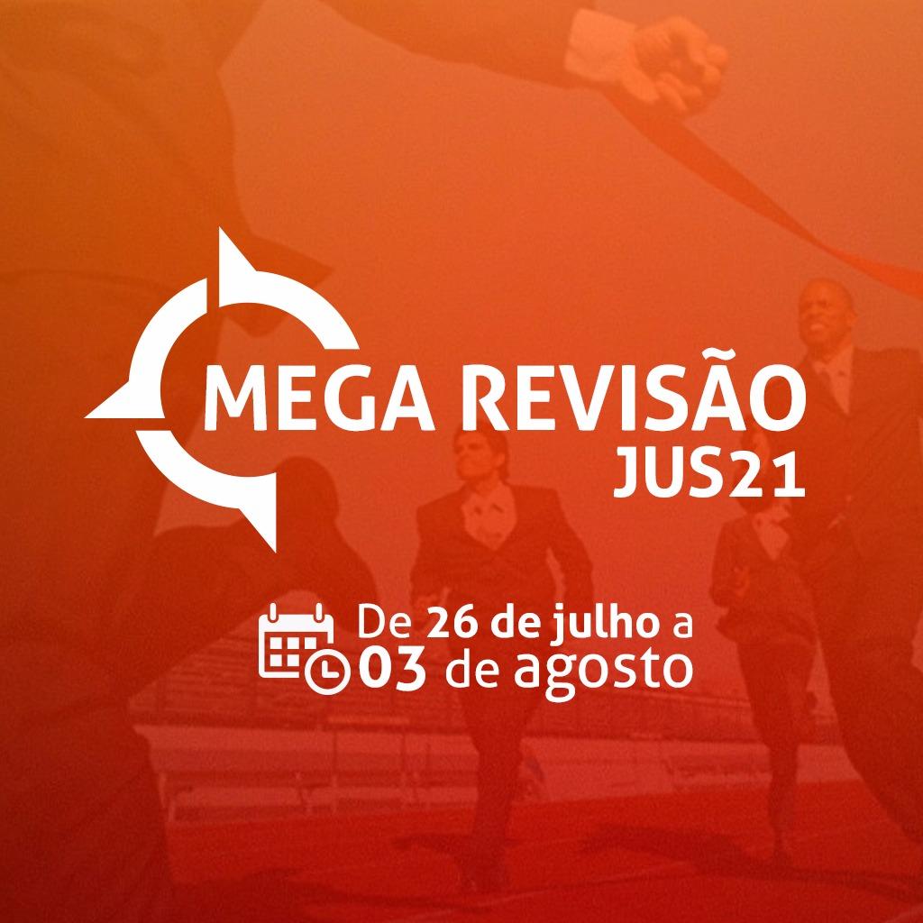 Hoje teremos mais MEGA Revisão! Ao vivo a partir das 18h! Hoje teremos mais MEGA Revisão! Ao vivo a partir das 18h!