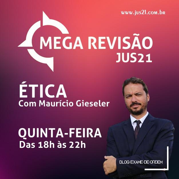 Amanhã teremos uma MEGA Revisão de Ética! Amanhã teremos uma MEGA Revisão de Ética!
