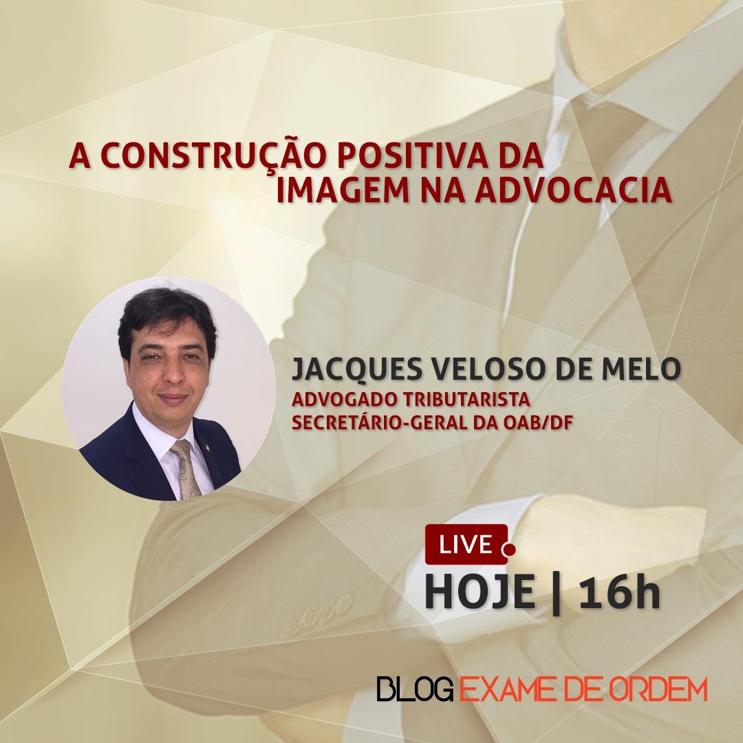 Live hoje: A Construo Positiva da Imagem na Advocacia