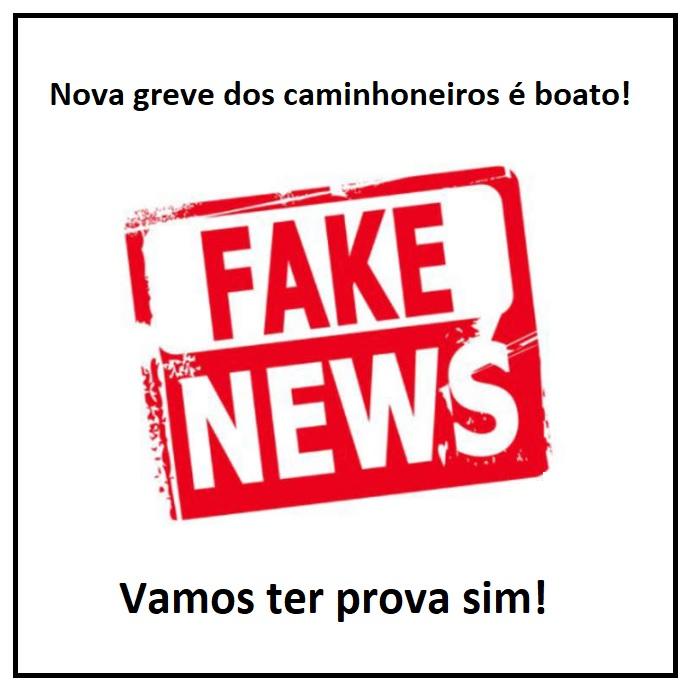 Vai ter prova sim! Greve dos caminhoneiros  boato!