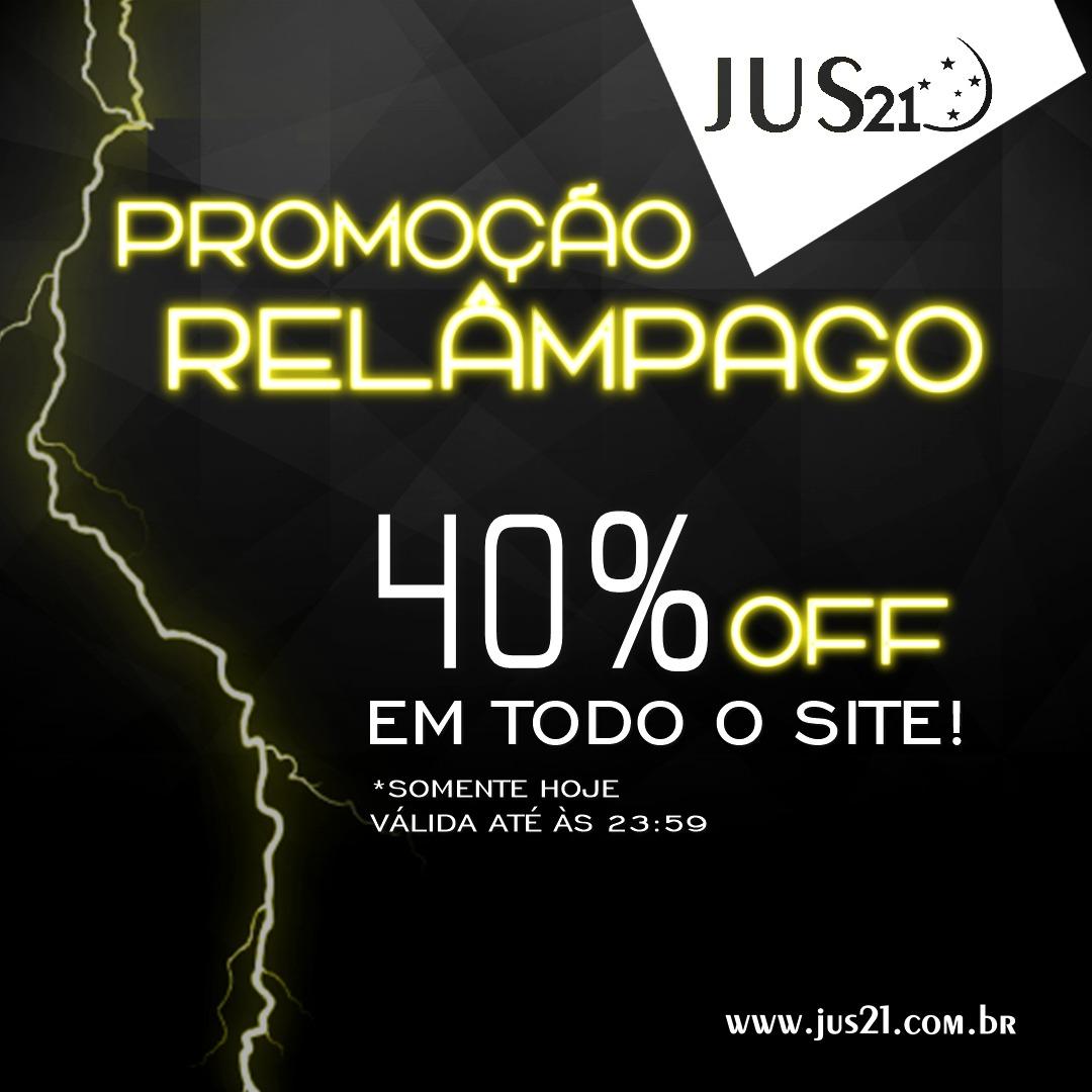 Promoção Relampago: 40% de desconto no Jus21 somente hoje! Promoção Relampago: 40% de desconto no Jus21 somente hoje!