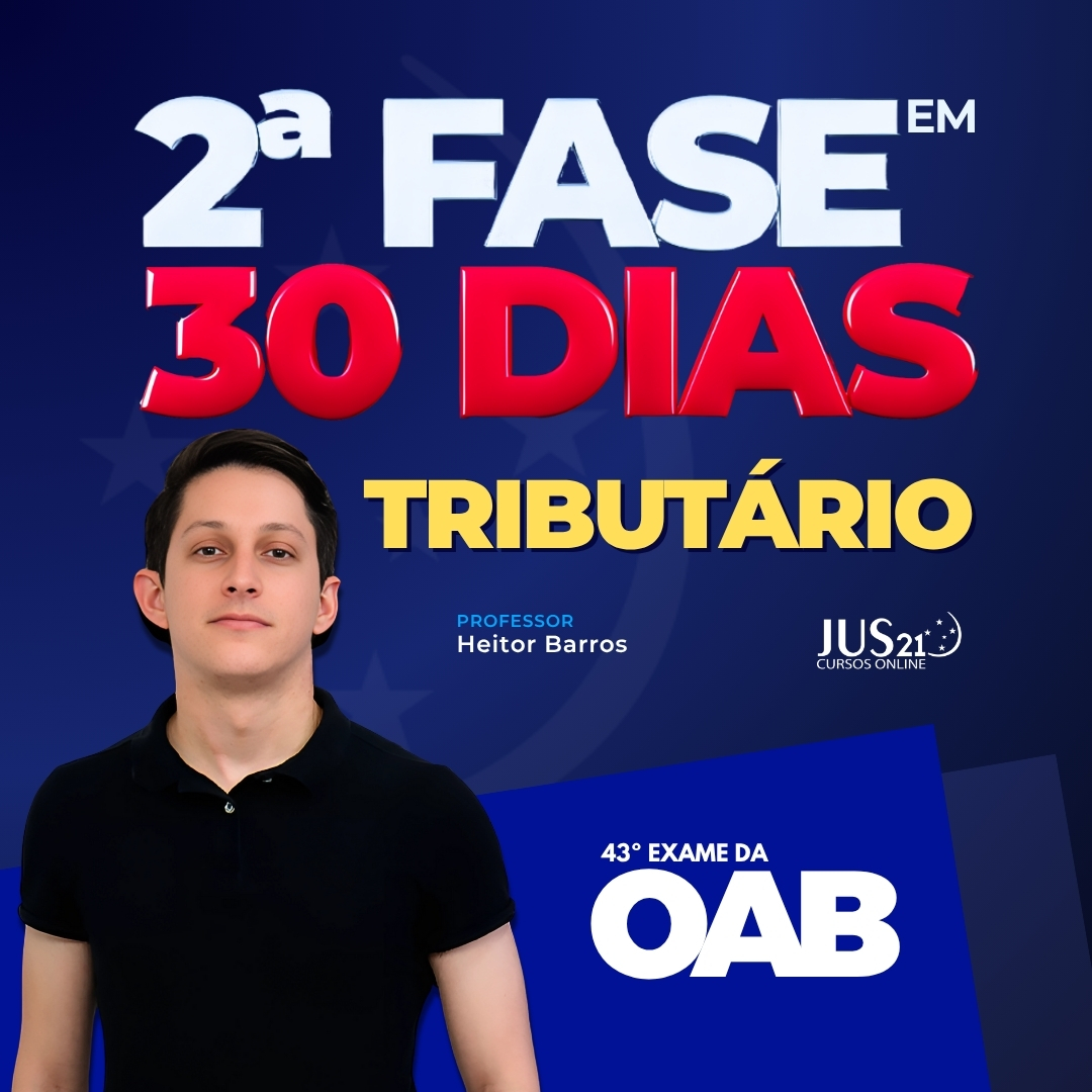 Reta final - 30 dias - 2 Fase de Direito Tributrio- 43 Exame