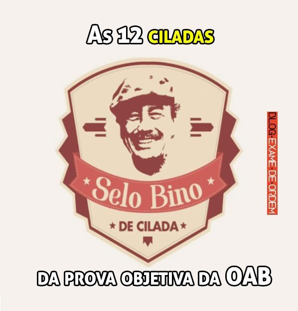 As 12 ciladas da prova objetiva da OAB As 12 ciladas da prova objetiva da OAB