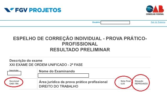 O destino dos examinandos de Natal e Mossor? Uma humilhante 