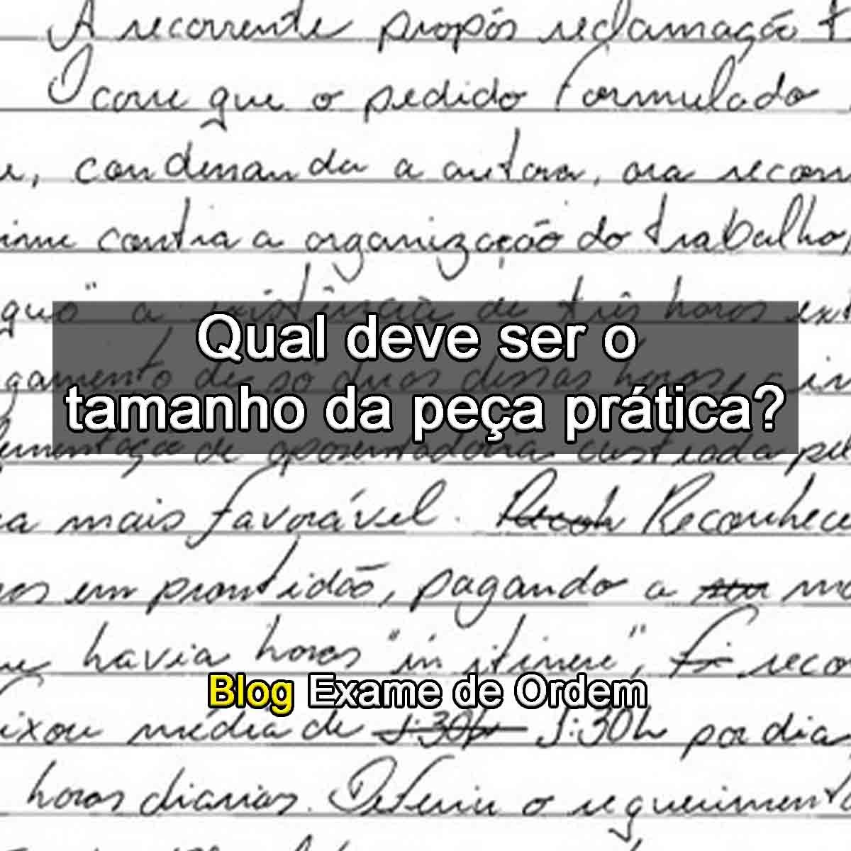 Qual deve ser o tamanho da peça prática? Qual deve ser o tamanho da peça prática?