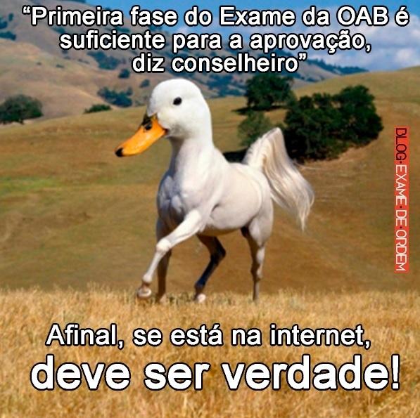 Se est na internet deve ser verdade, ou, cuidado com as fake news!