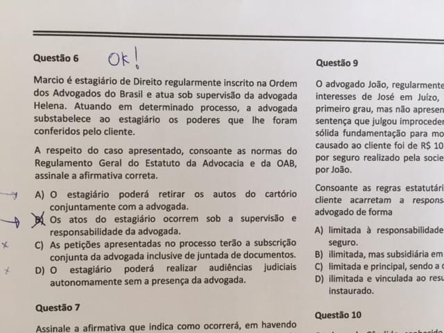 Como resolver a prova da OAB?