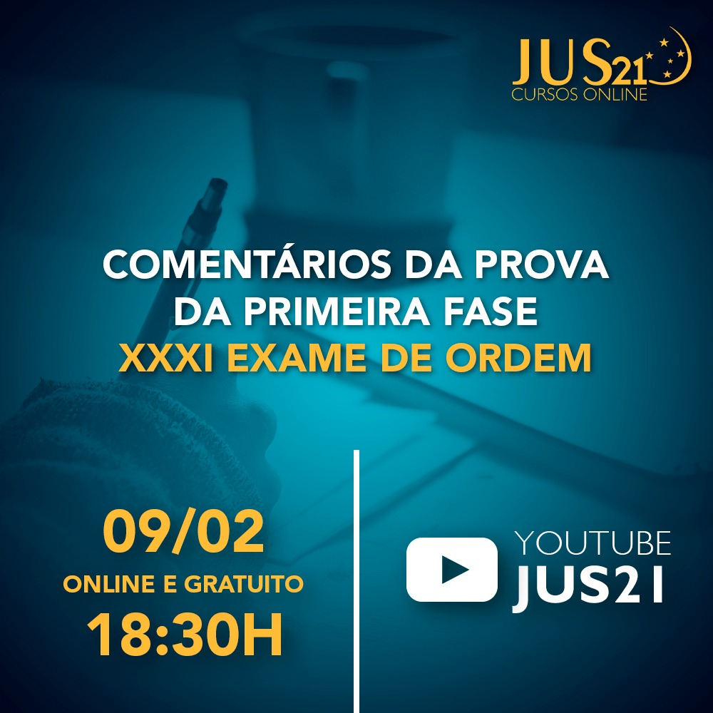 Comentrios da prova da 1 fase do XXXI Exame de Ordem!