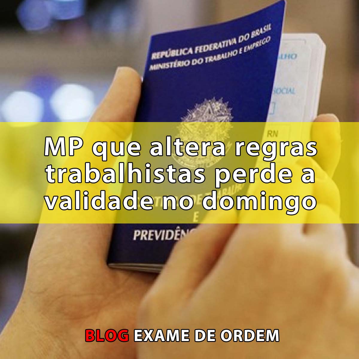 MP que altera regras trabalhistas perde a validade no domingo