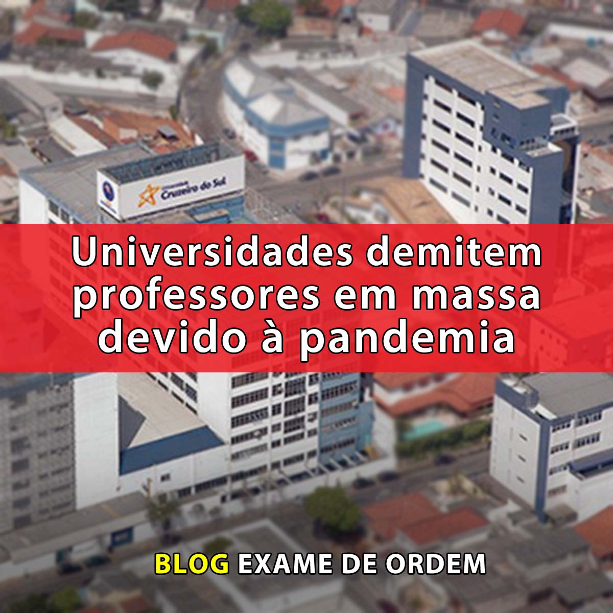 Universidades demitem professores em massa devido  pandemia