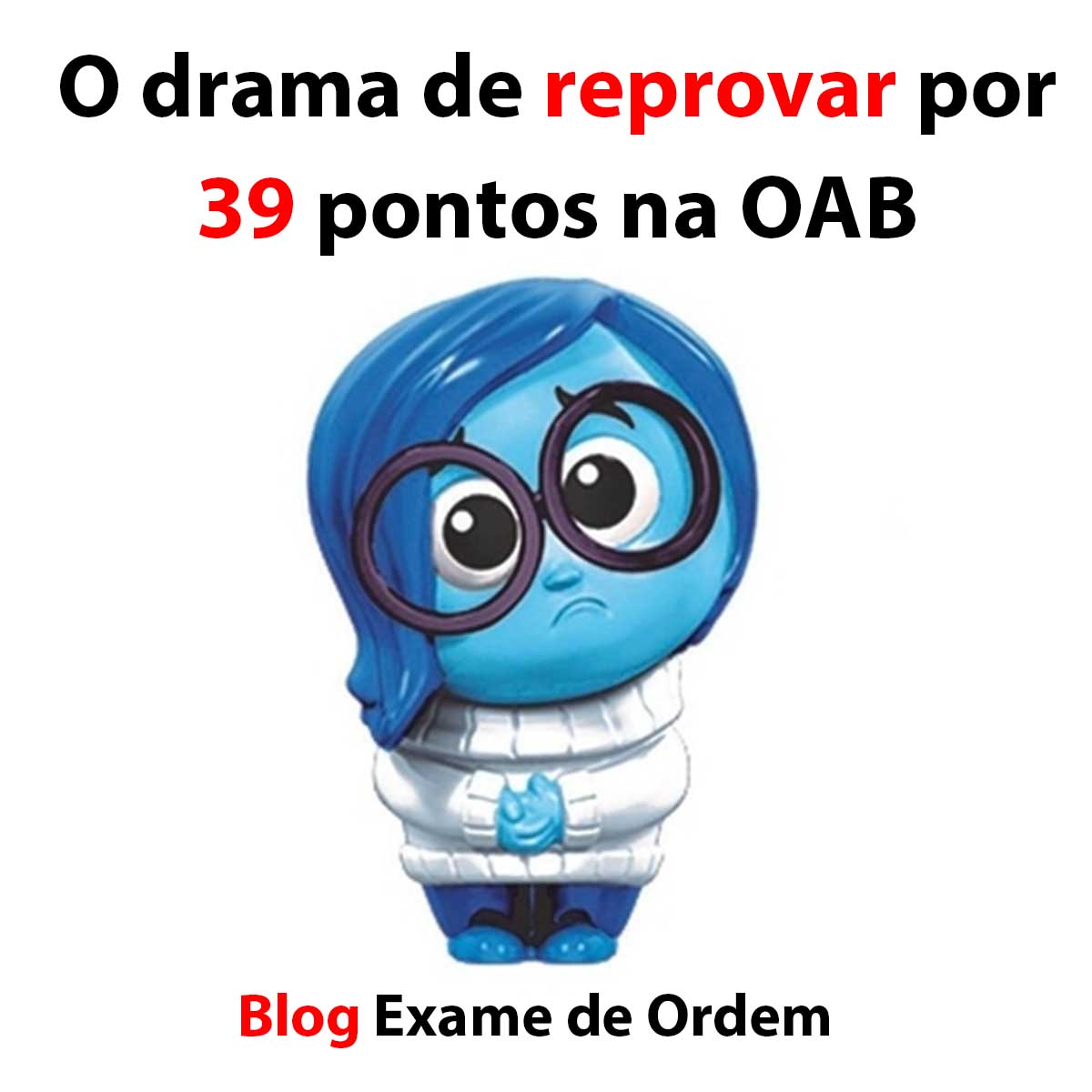 O drama de reprovar 39 pontos na OAB