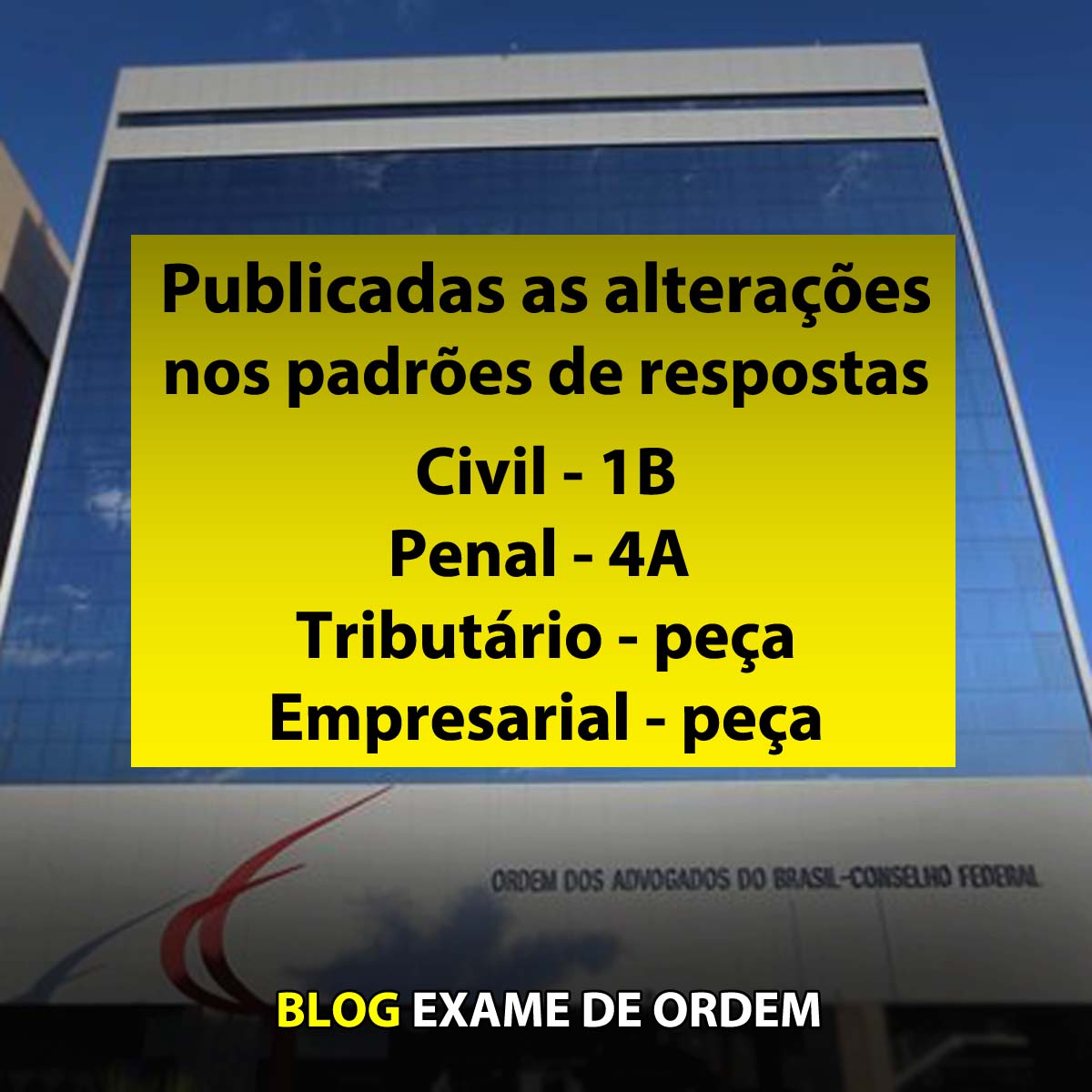 Publicadas as alteraes nos padres de Penal, Civil, Empresarial e Tributrio