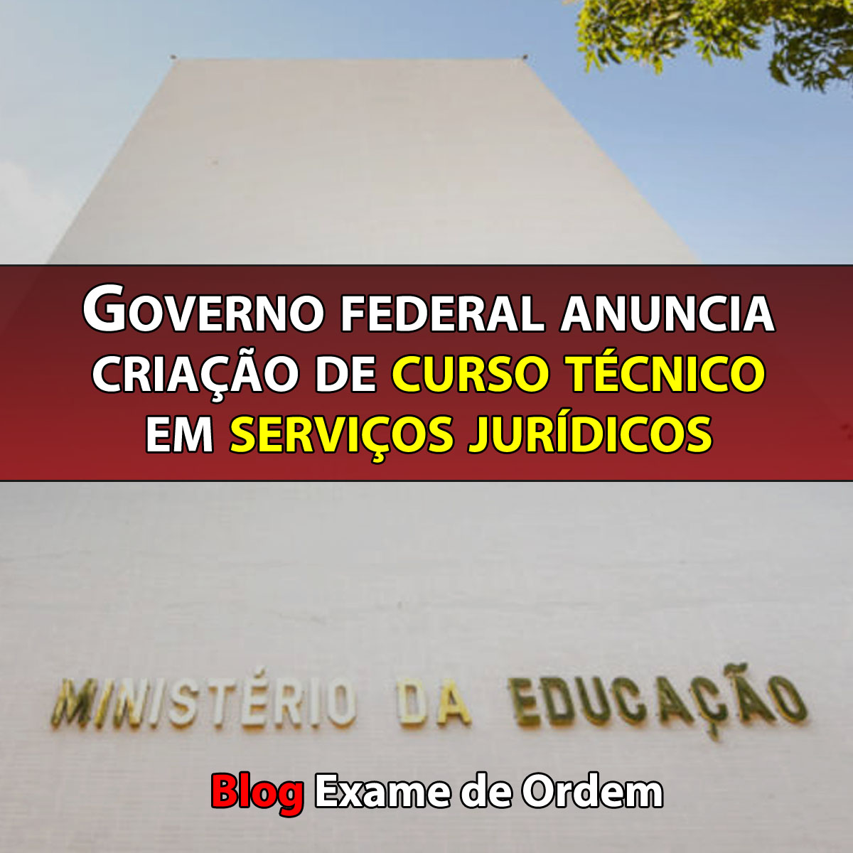 Governo federal anuncia criao de curso tcnico em servios jurdicos