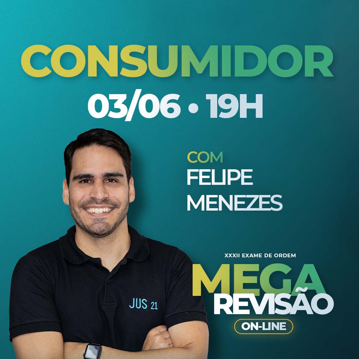 Chegou a vez de Direito do Consumidor na Mega Revisão! Chegou a vez de Direito do Consumidor na Mega Revisão!