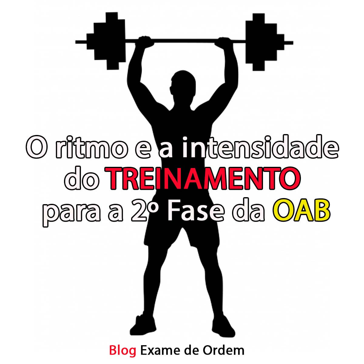 O ritmo e intensidade do treinamento para a 2 fase da OAB