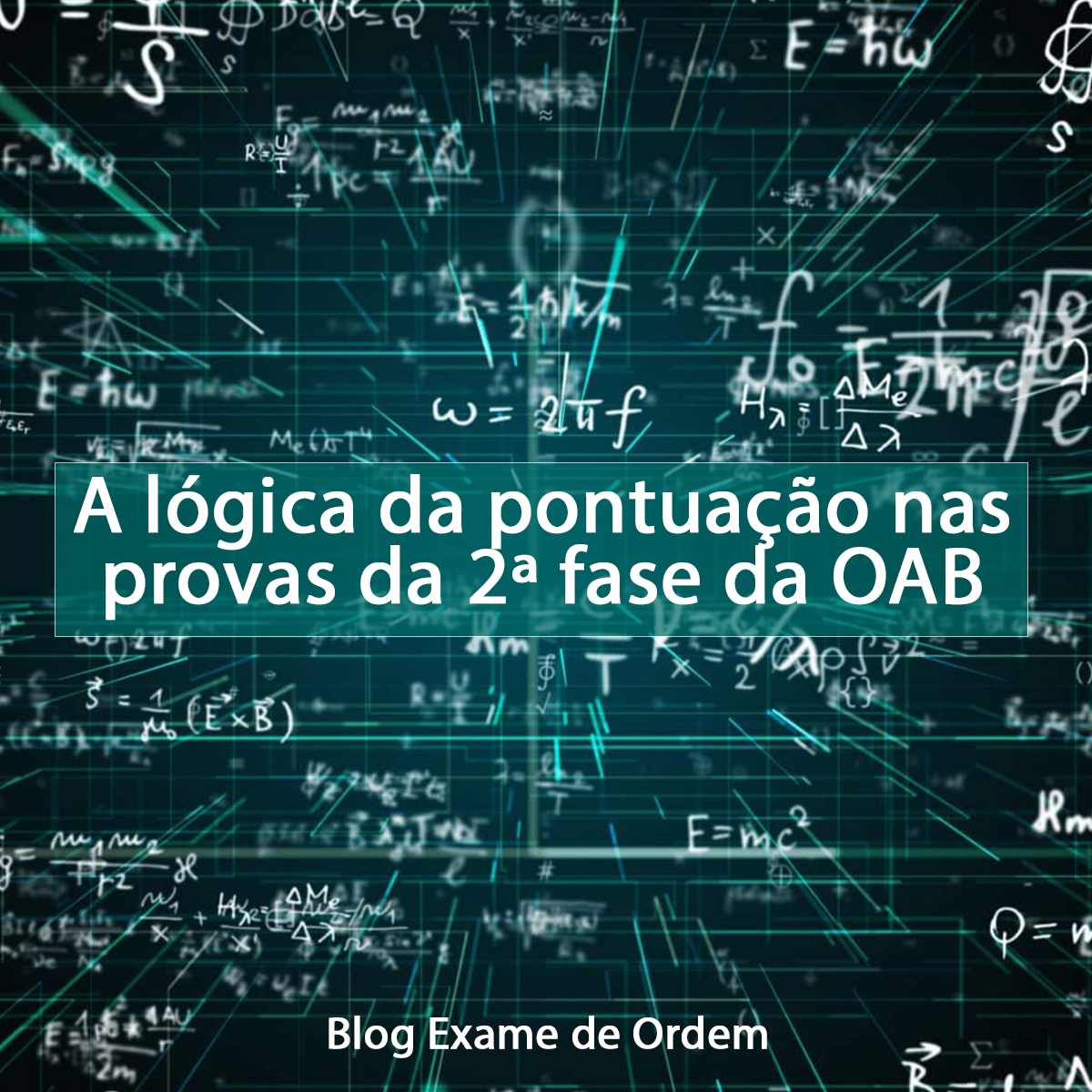 A lgica da pontuao nas provas da 2 fase da OAB