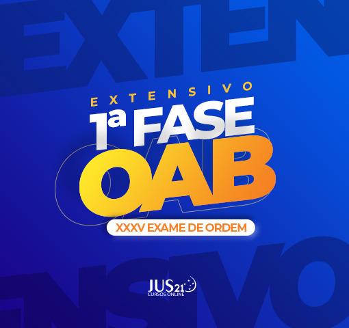 Lanado o curso extensivo para o XXXV Exame de Ordem