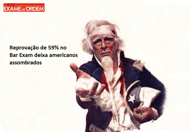 Reprovao de 59% no Bar Exam deixa americanos assombrados