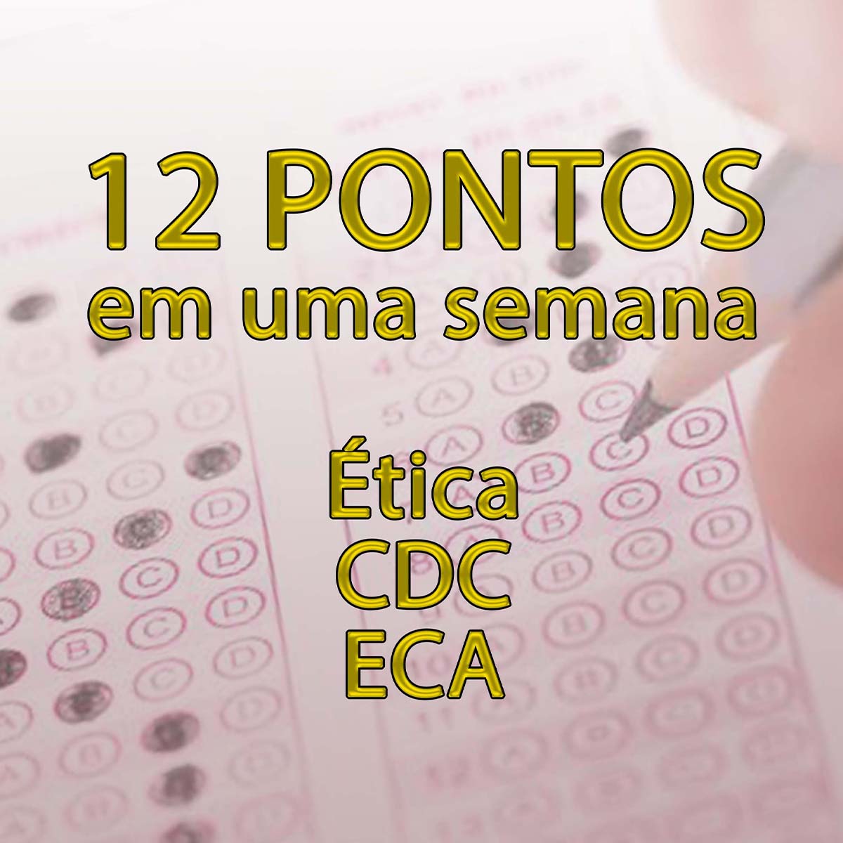 Amanh teremos o 12 pontos em 1 semana!