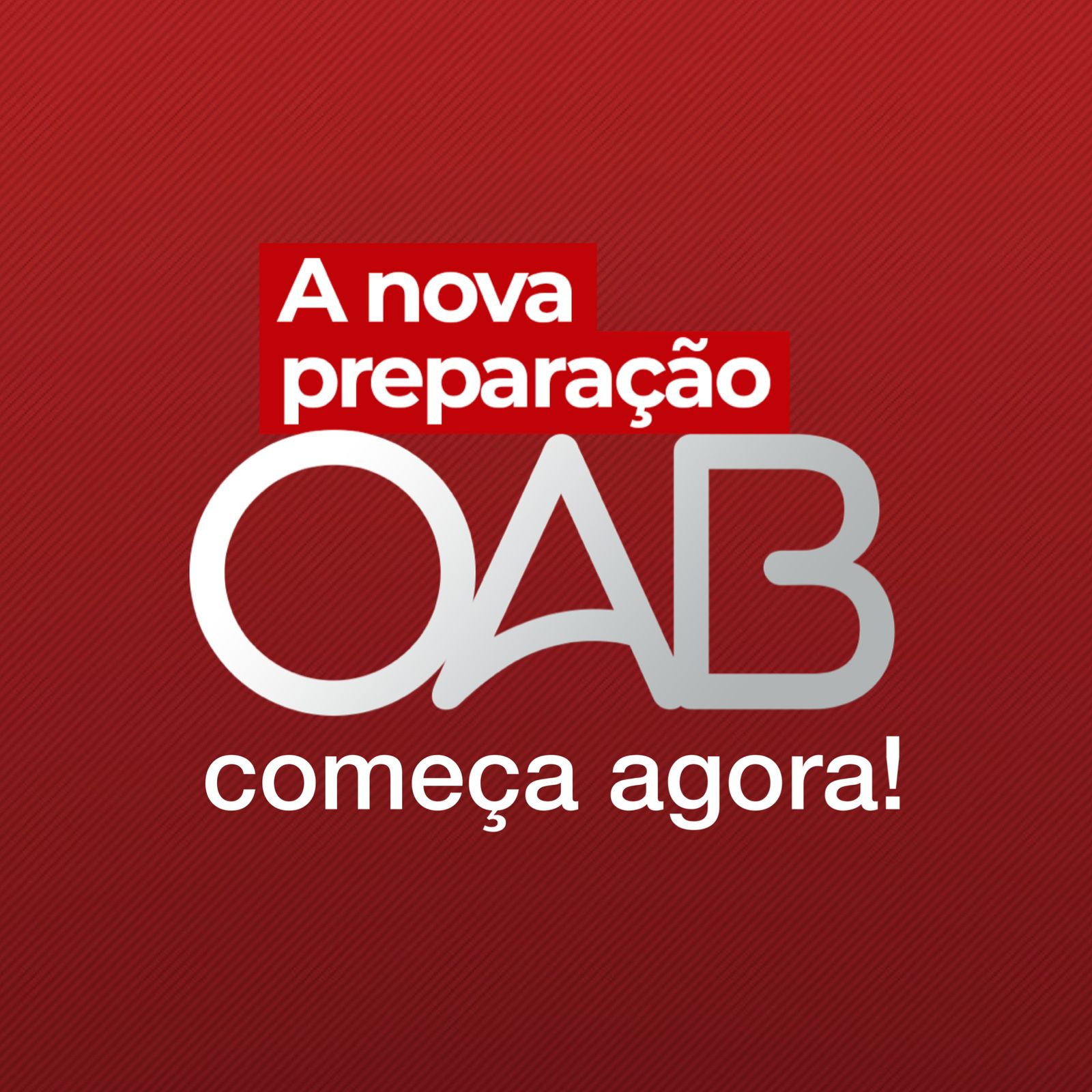 Comea AGORA a sua aprovao na prxima OAB!