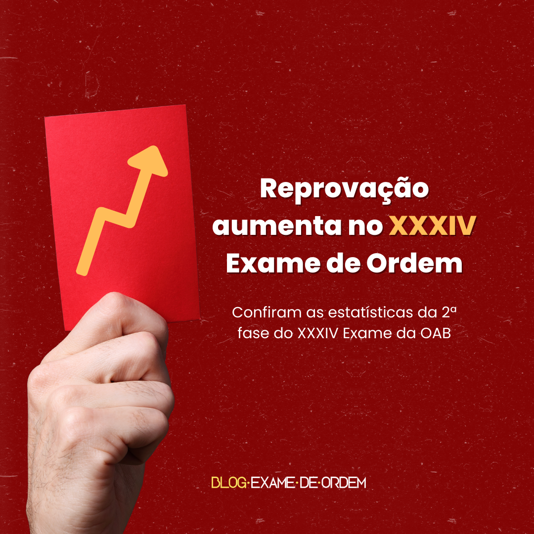 Reprovao aumenta no XXXIV Exame de Ordem