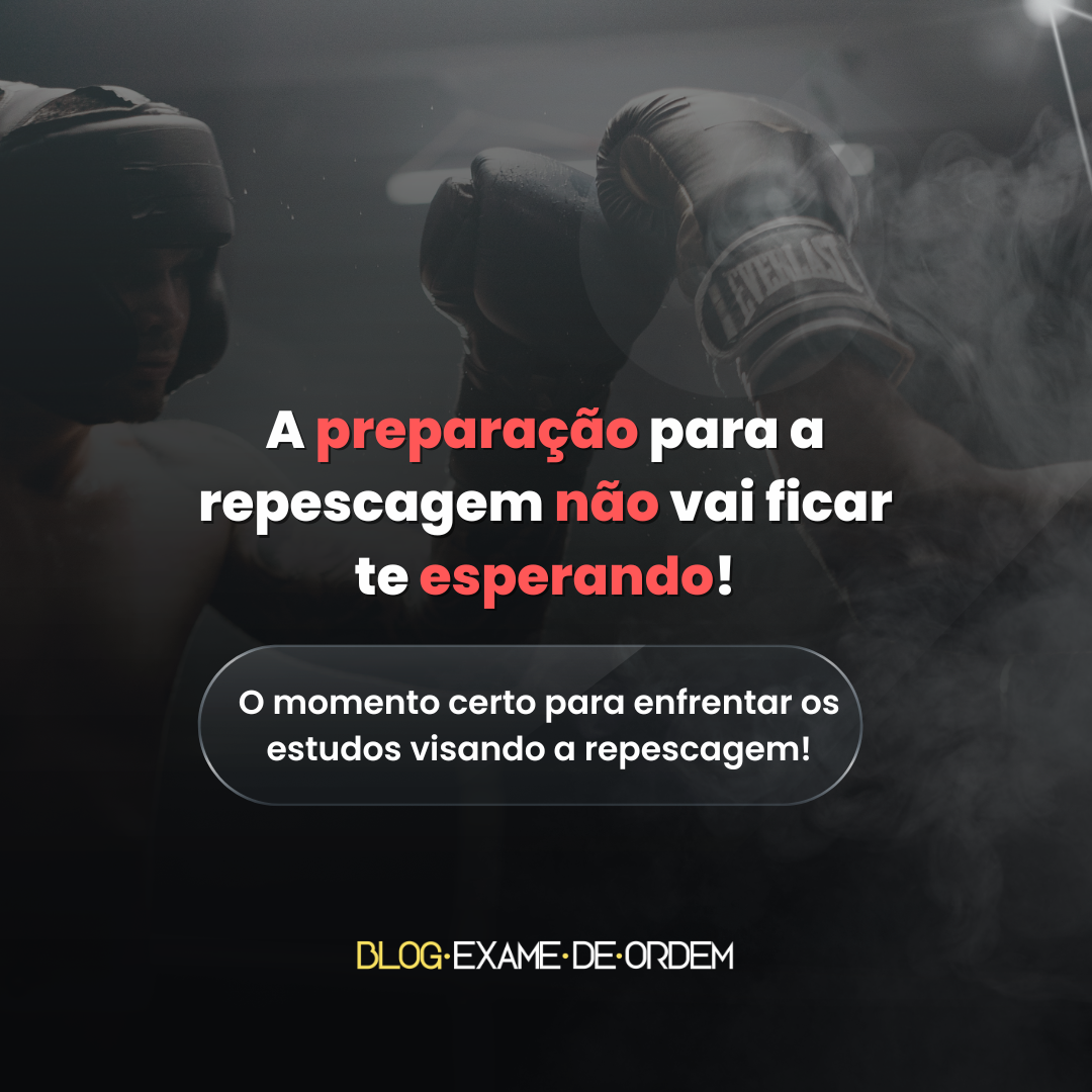 A preparao para a repescagem no vai ficar te esperando