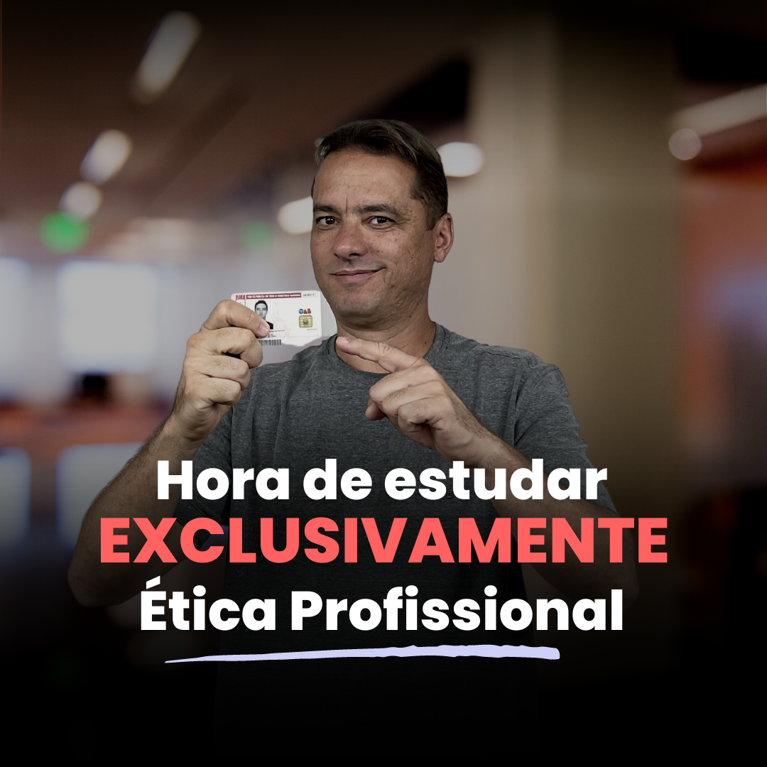  hora de estudar EXCLUSIVAMENTE tica Profissional