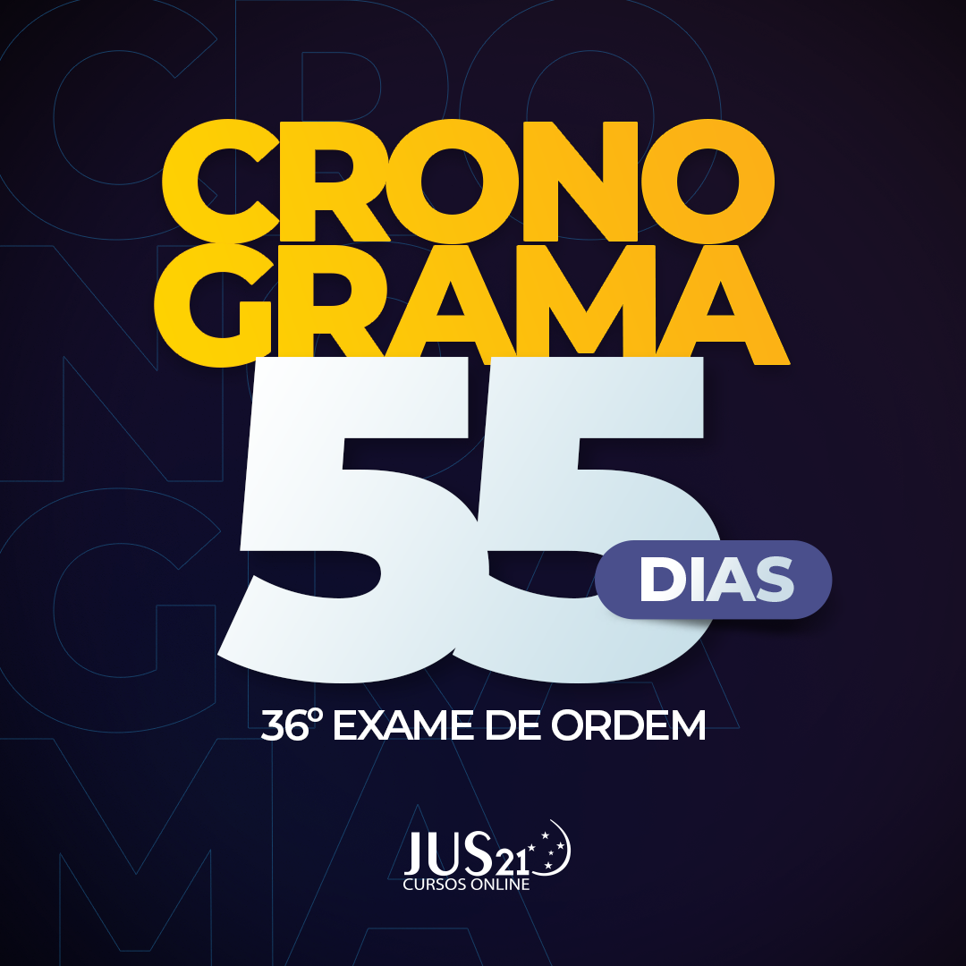 Lanado o novo Cronograma de Estudos de 55 dias do Blog Exame de Ordem