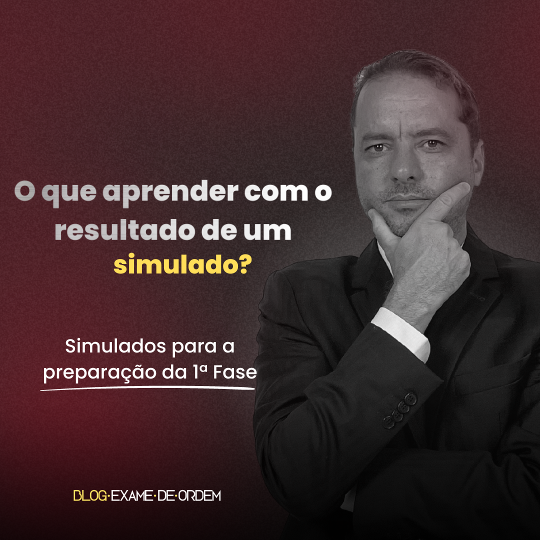 O que aprender com o resultado de um simulado? 