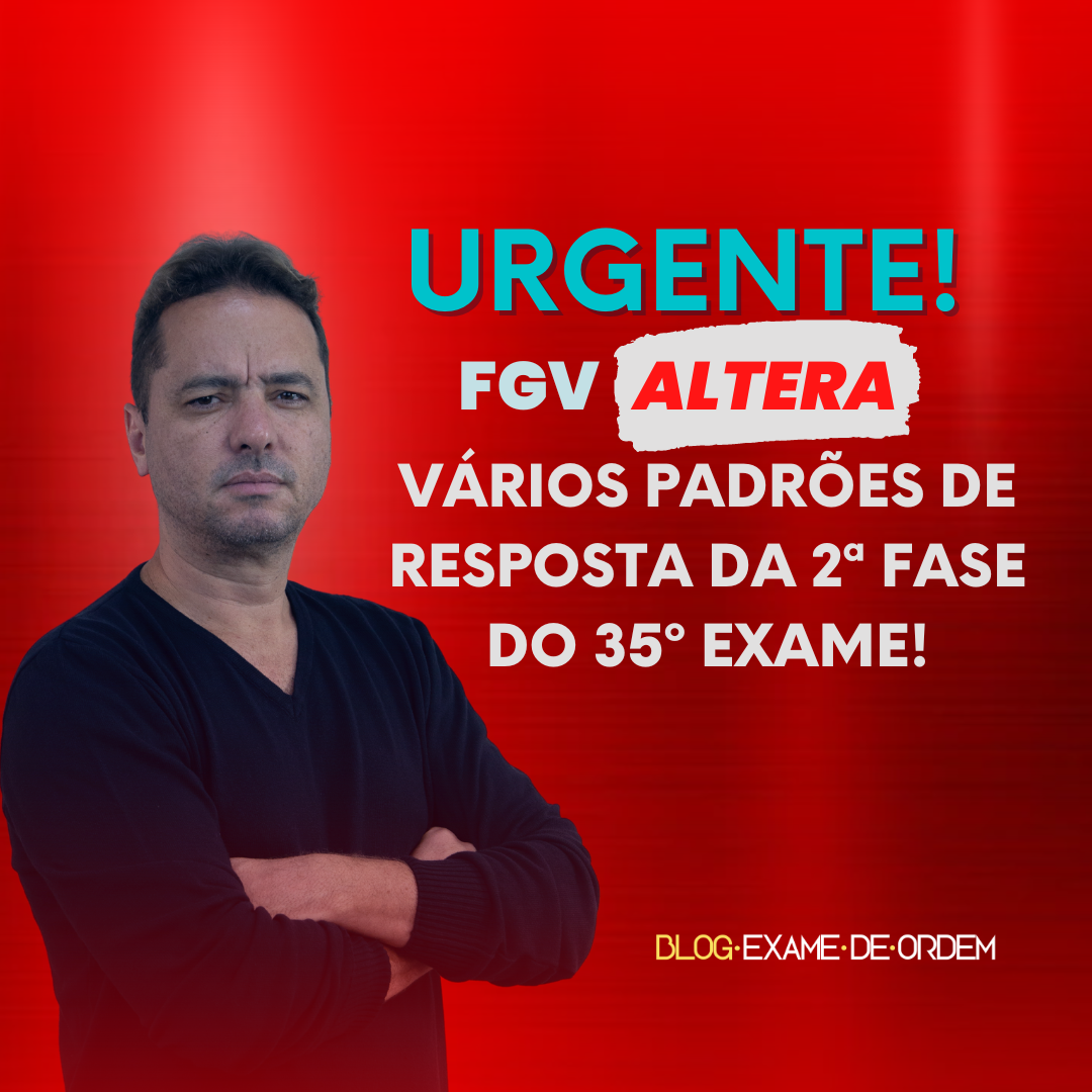 FGV altera vrios padres de resposta da 2 fase do 35