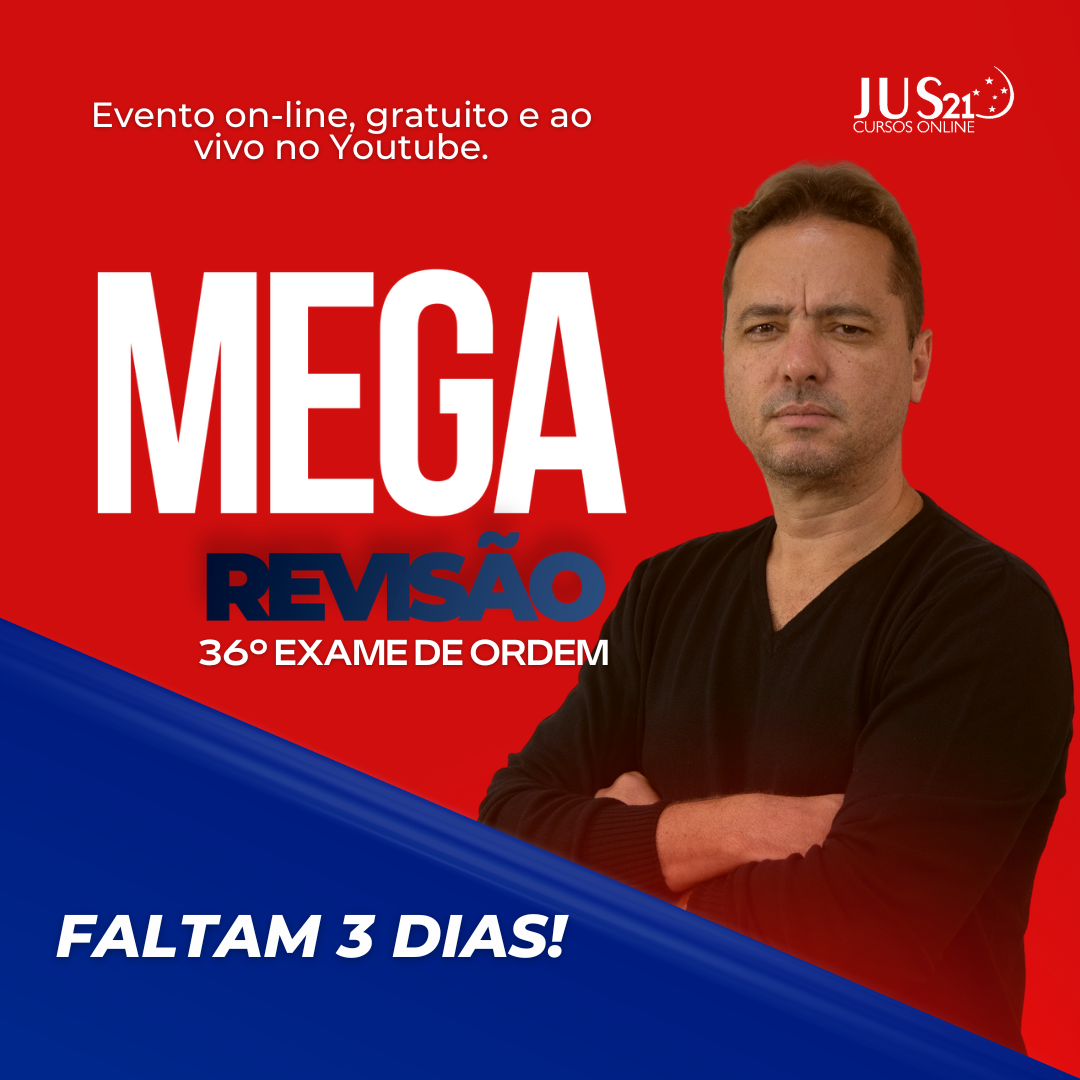 Faltam 3 dias para a MEGA REVISO!