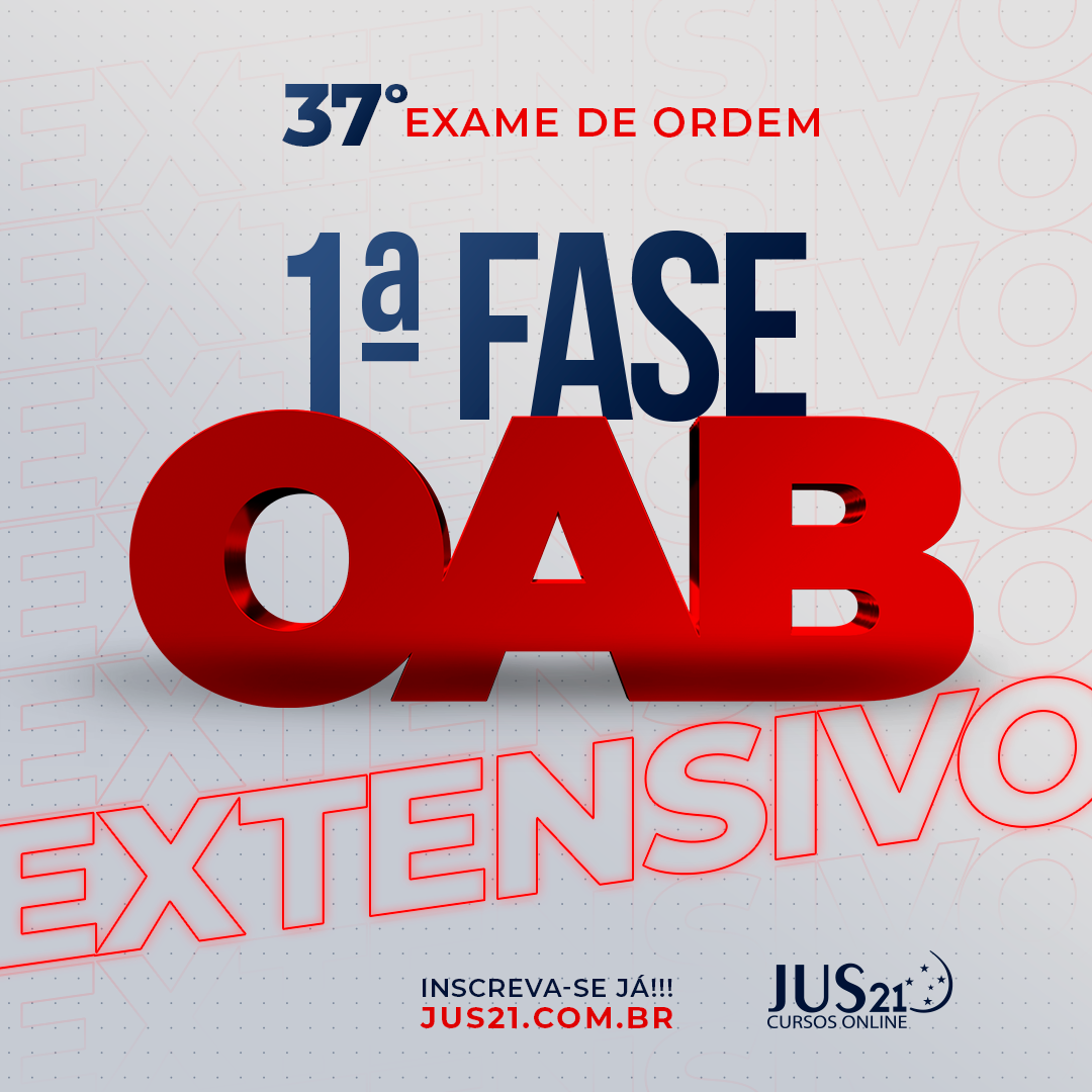 Lanado o curso extensivo para o 37 Exame de Ordem