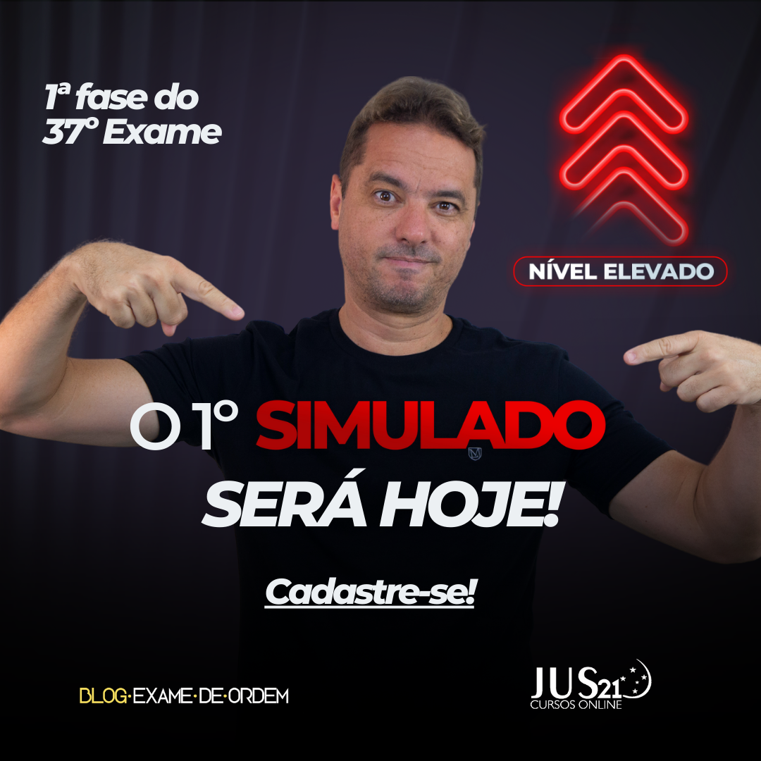 Cadastre-se! O 1 Simulado ser hoje!