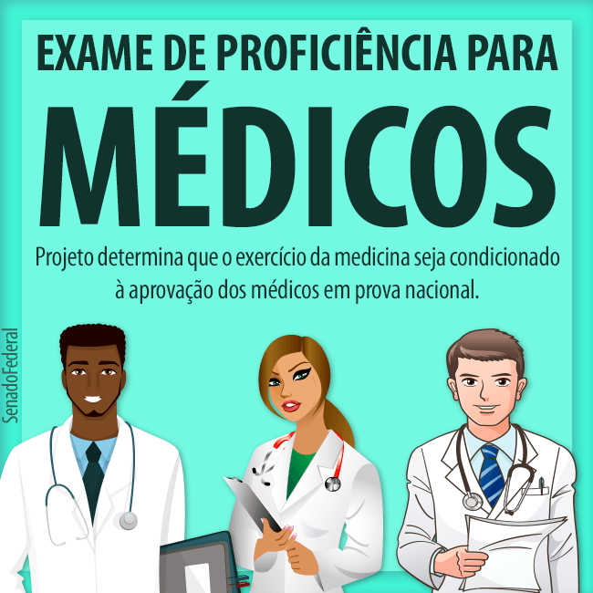 Projeto cria um Exame de Ordem para medicina